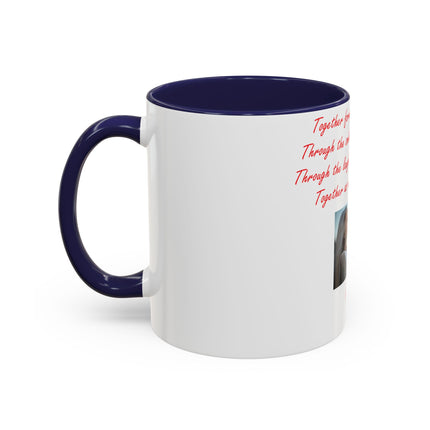 Accent Coffee Mug – “Together Forever” – Romantic Gift – 11oz