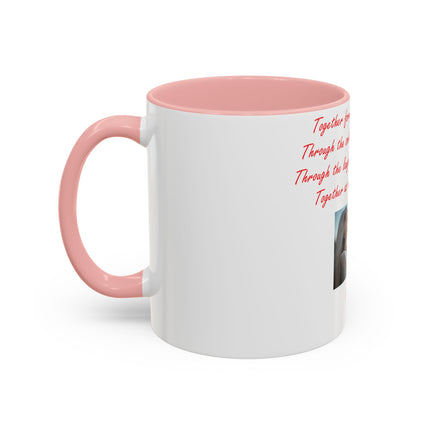 Accent Coffee Mug – “Together Forever” – Romantic Gift – 11oz