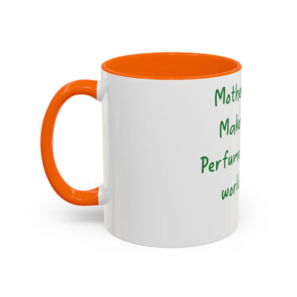 Mother Nature Accent Mug – 11oz Ceramic Cup for Nature Lovers