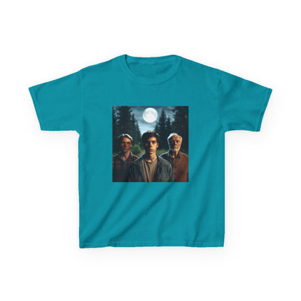 Kids' Graphic Tee – Moonlight Adventure Design