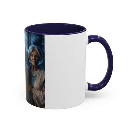 Triple Goddess Accent Mug – 11oz Ceramic Cup for Mystical Women