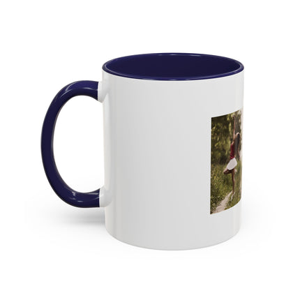 Freedom Quote Accent Coffee Mug — "When you truly don't care" Inspirational Photo Mug (11/15oz)