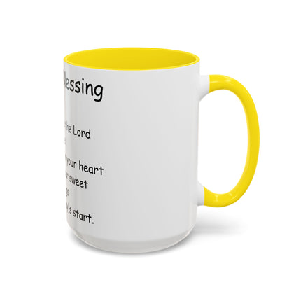 Irish Blessing Accent Mug | 15oz Ceramic Gift for Friends & Family
