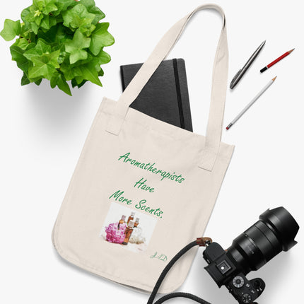 Eco-Friendly Aromatherapy Tote Bag - "Aromatherapists Have More Scents"
