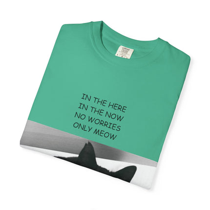 Inspirational Cat T-Shirt for Cat Lovers - 'Only Meow'