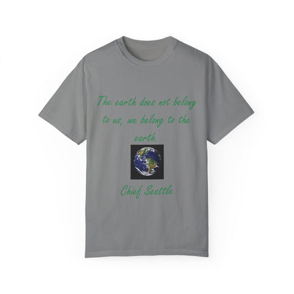 Eco-Friendly T-Shirt – “We Belong to the Earth” Design