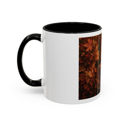 Autumn Speaks Coffee Mug — Fall Cider Rustic Accent Mug