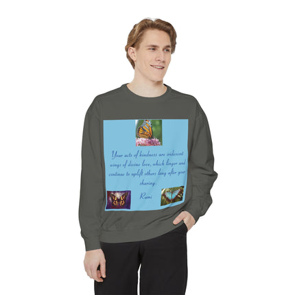 Inspiration Sweatshirt - Uplift Others with Rumi Quote