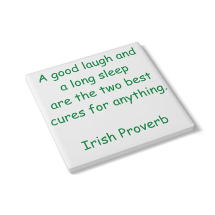 Irish Wisdom Ceramic Coaster