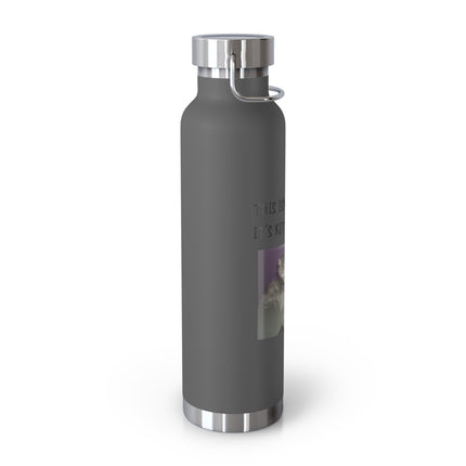 Kitty Glitter Bottle – 22oz Insulated Flask for Cat Lovers