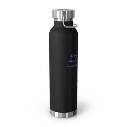 Nature’s Harmony Copper Bottle – 22oz with Gibran Quote