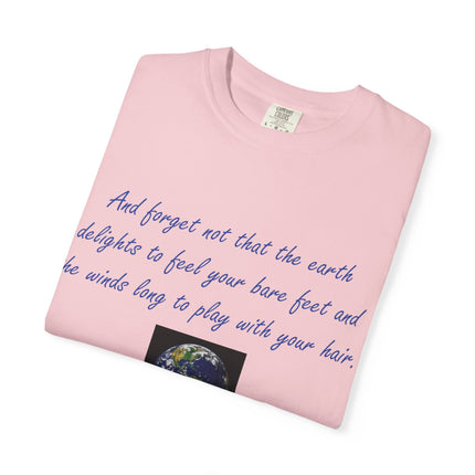 Inspirational Earth Quote Unisex T-Shirt