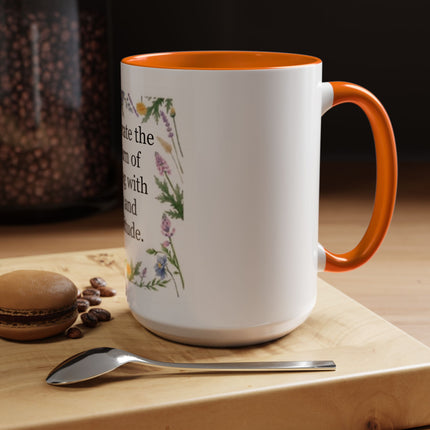 Spring Gratitude Coffee Mug — "Celebrate the return of spring with joy and gratitude"