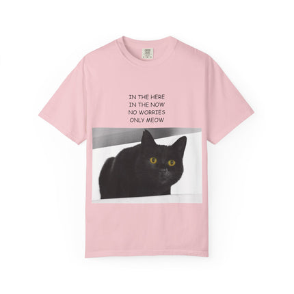 Inspirational Cat T-Shirt for Cat Lovers - 'Only Meow'