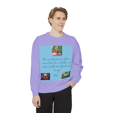 Inspiration Sweatshirt - Uplift Others with Rumi Quote