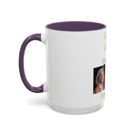 C.R.O.N.E. Accent Mug – 15oz Ceramic Tribute to Feminine Wisdom