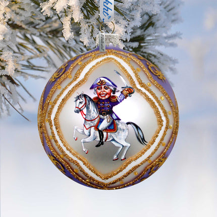 Clara Ball Glass Ornament, Santa & Christmas Decor - 73741-2 by G. DeBrekht-2