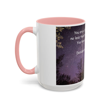 Desiderata Quote Mug – 15oz Ceramic Accent Drinkware