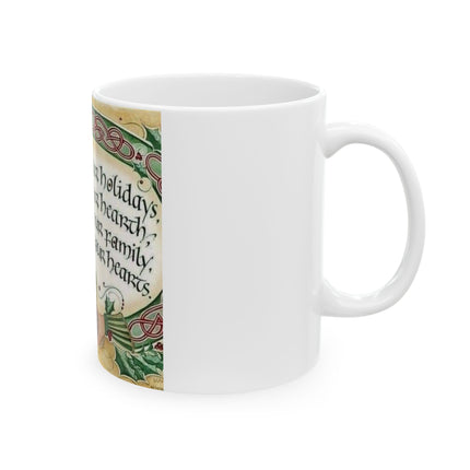Blessed Holiday Mug – Cozy Ceramic Cup, 11oz