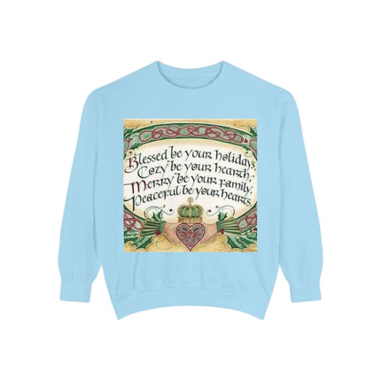 Blessed Be Your Holidays Unisex Sweatshirt - Cozy & Heartfelt Gift