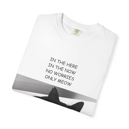 Inspirational Cat T-Shirt for Cat Lovers - 'Only Meow'