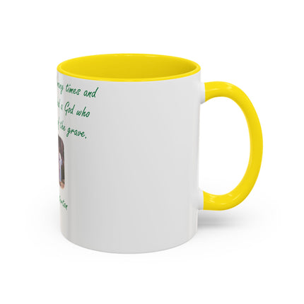 Inspirational Accent Coffee Mug - G.K. Chesterton Quote - 11oz