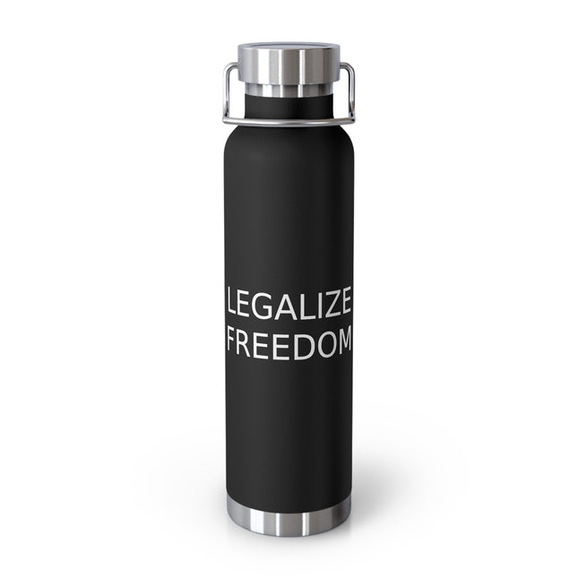 Legalize Freedom Bottle – 22oz Copper Insulated Flask for Change
