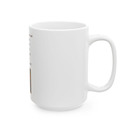 Owl Wisdom Ceramic Mug — “A wise old owl sat on an oak...” Inspirational Coffee Cup (11oz & 15oz)