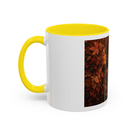 Autumn Speaks Coffee Mug — Fall Cider Rustic Accent Mug