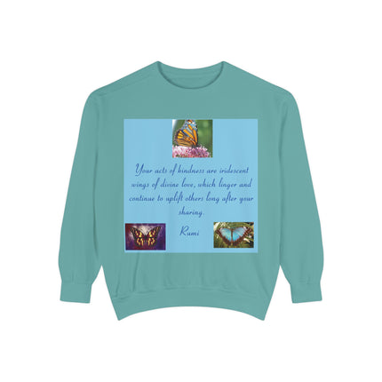 Inspiration Sweatshirt - Uplift Others with Rumi Quote