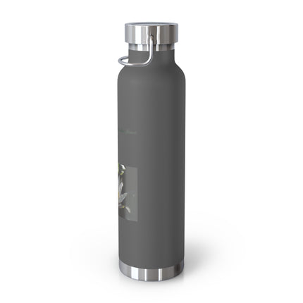 Zen Serenity Copper Bottle – 22oz Lotus Design for Mindful Living