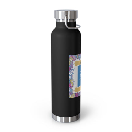 Hanukkah Insulated Bottle – 22oz Copper Flask for Festive Hydration
