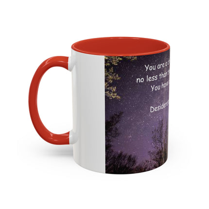 Desiderata Quote Mug – 11oz Accent Ceramic Drinkware