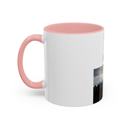 Pray for Peace Accent Coffee Mug – Inspirational – 11oz