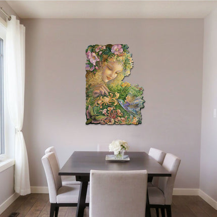 Honeysuckle Holiday Outdoor Scene by Josephine Wall - Christmas Decor - 845620F-JW-3