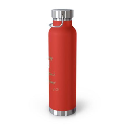 Aromatherapy Insulated Water Bottle - Mother Nature's Healing Perfume, 22oz