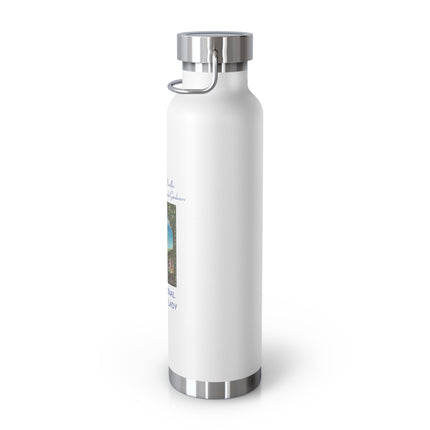 Cat Lover’s Insulated Bottle – 22oz Copper, Funny Gift