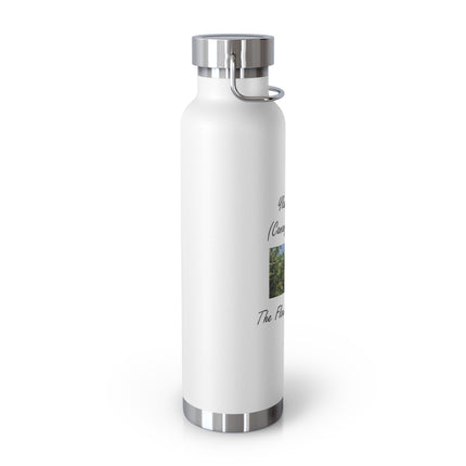 Ylang Ylang Floral Insulated Bottle - 22oz Copper Functional Style