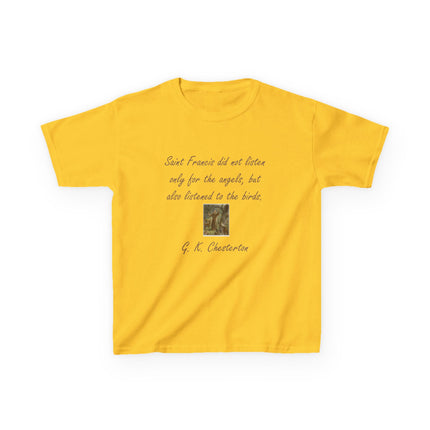 Kids Graphic Tee – Saint Francis & Animals – Unisex Fit
