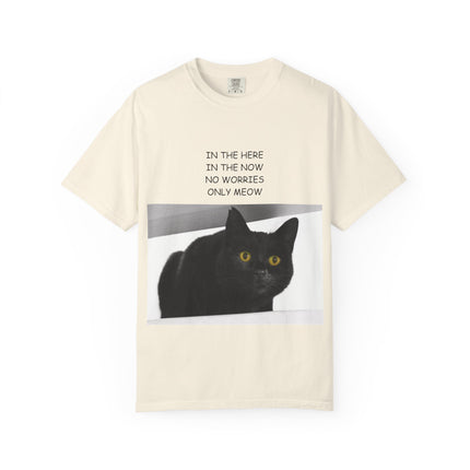 Inspirational Cat T-Shirt for Cat Lovers - 'Only Meow'