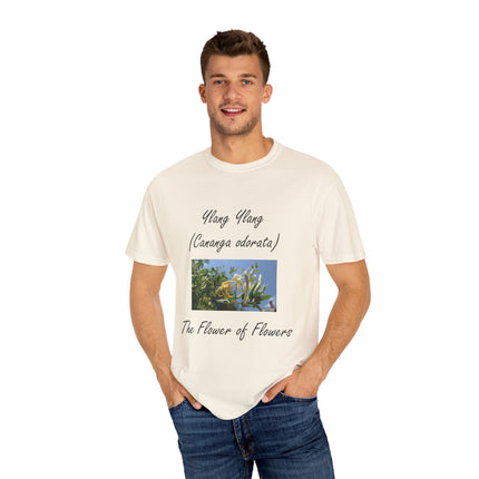 Ylang Ylang Floral T-Shirt – “Flower of Flowers” Graphic Tee