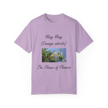 Ylang Ylang Floral T-Shirt – “Flower of Flowers” Graphic Tee
