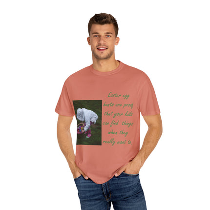 Funny Easter T-shirt | Kids Can Find Things Quote Design