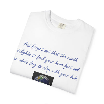 Inspirational Earth Quote Unisex T-Shirt