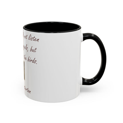 Accent Coffee Mug – Saint Francis Tribute – 11oz Ceramic