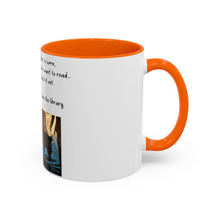 Bookish Statement Mug – 11oz Accent | Anti-Censorship Design