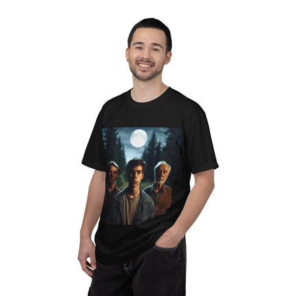 Wiccan God Trio Moonlit Forest T-Shirt — Youth, Father, Sage