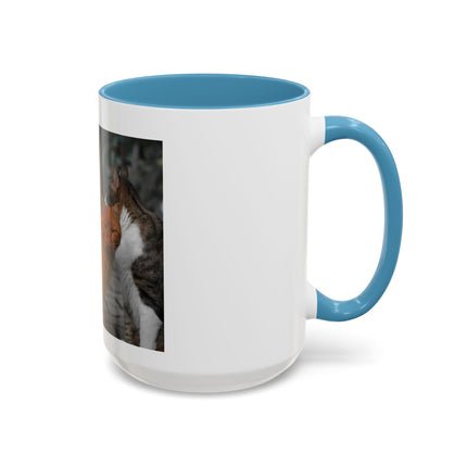 Real Men Love Cats Accent Mug – 15oz Ceramic Gift
