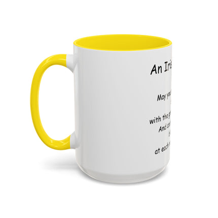 Irish Blessing Coffee Mug — "An Irish Blessing" Inspirational Religious Mug (11/15oz)
