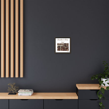 Chocolate Is Brain Fuel Canvas Print